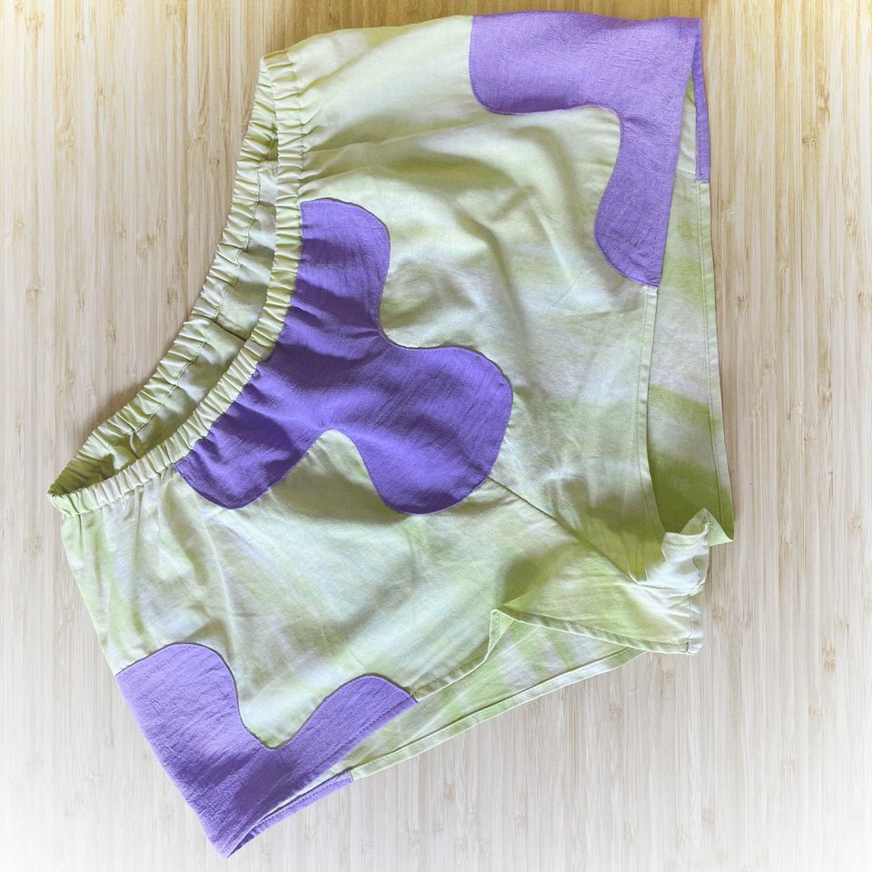 PDF pattern: basic shorts w/ elastic waistband